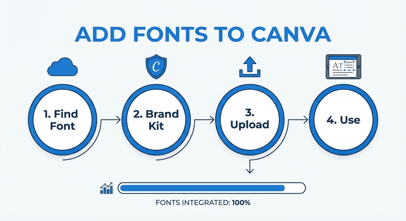 thêm font chữ vào canva - illustration 1