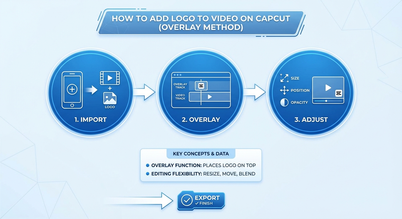 cách chèn logo vào video trên capcut - illustration 1