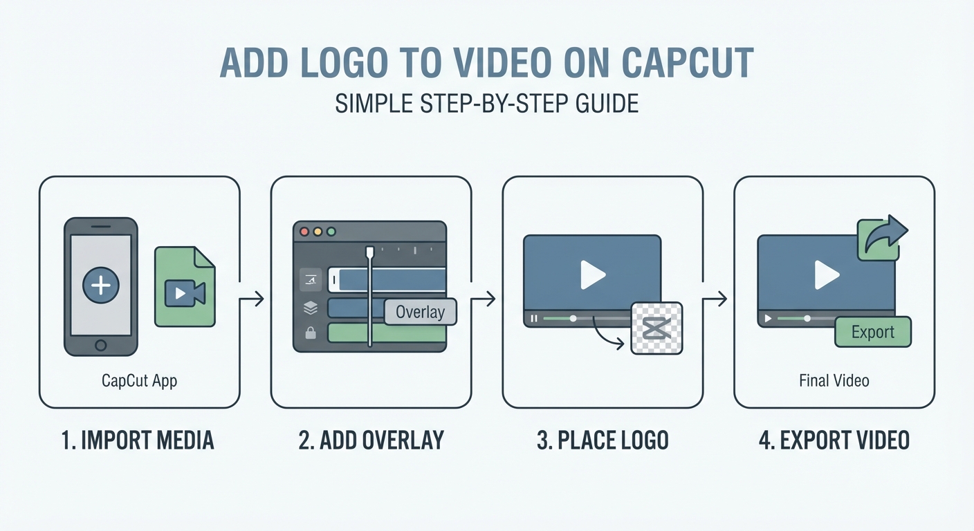 cách chèn logo vào video trên capcut - illustration 2
