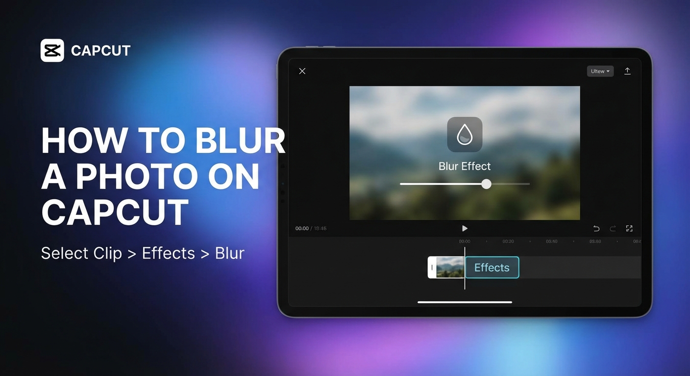 cách làm mờ ảnh trên capcut - illustration 3