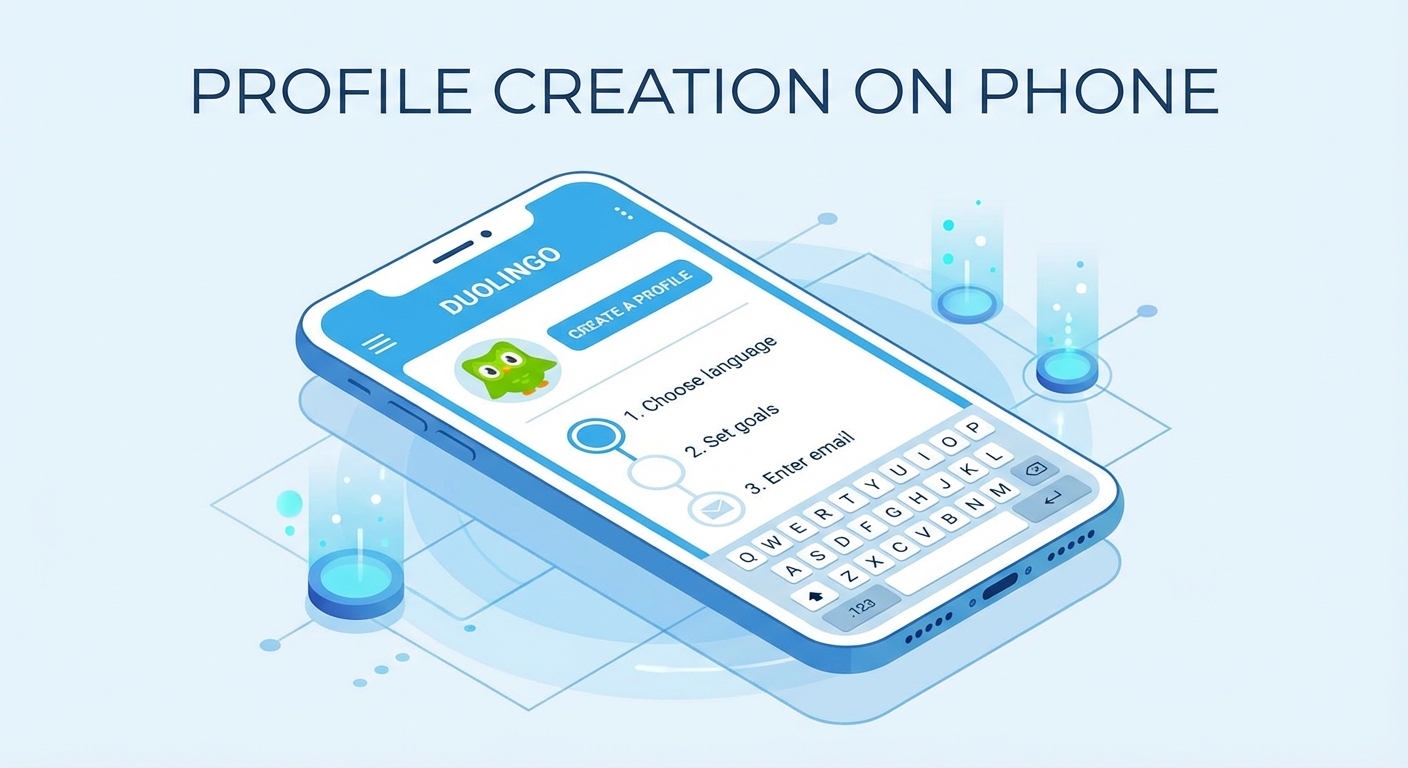 cách tạo hồ sơ trên duolingo trên điện thoại - illustration 3