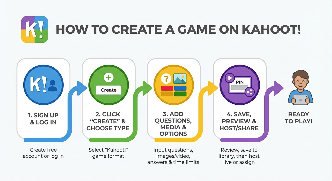 cách tạo trò chơi trên kahoot - illustration 2
