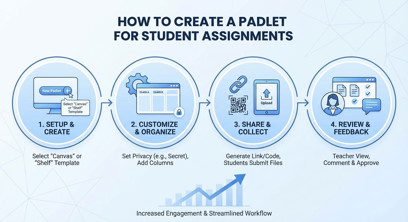 cách tạo padlet cho học sinh nộp bài - illustration 1