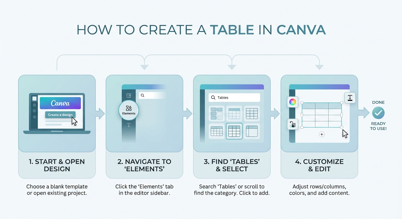 cách tạo bảng trong canva - illustration 2