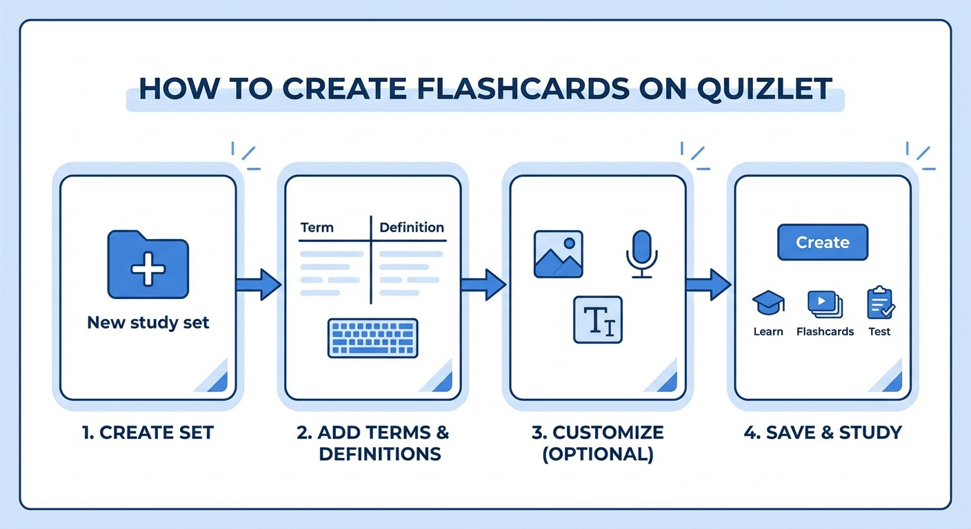 cách tạo flashcard trên quizlet - illustration 1