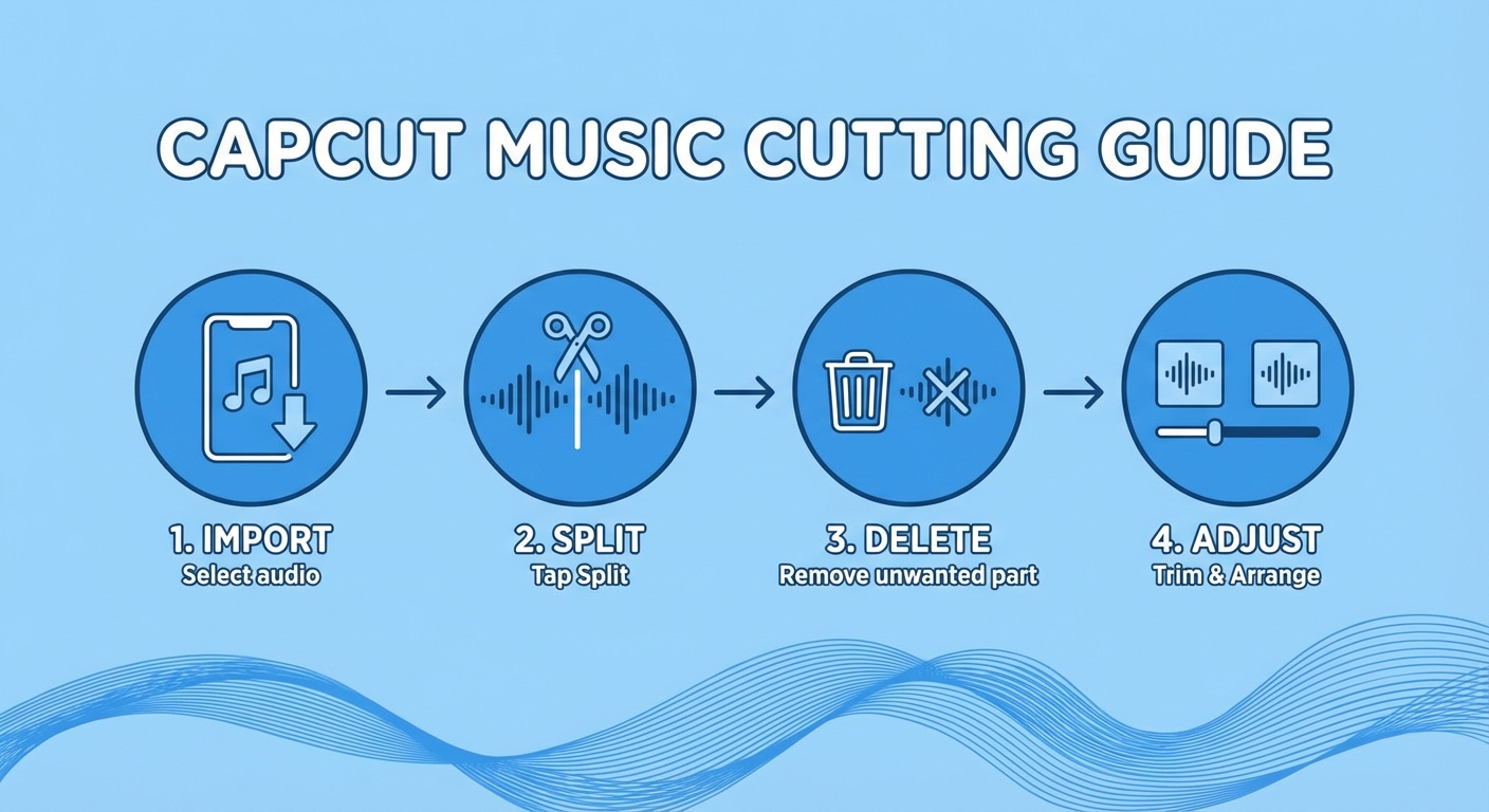 cách cắt nhạc trên capcut - illustration 1