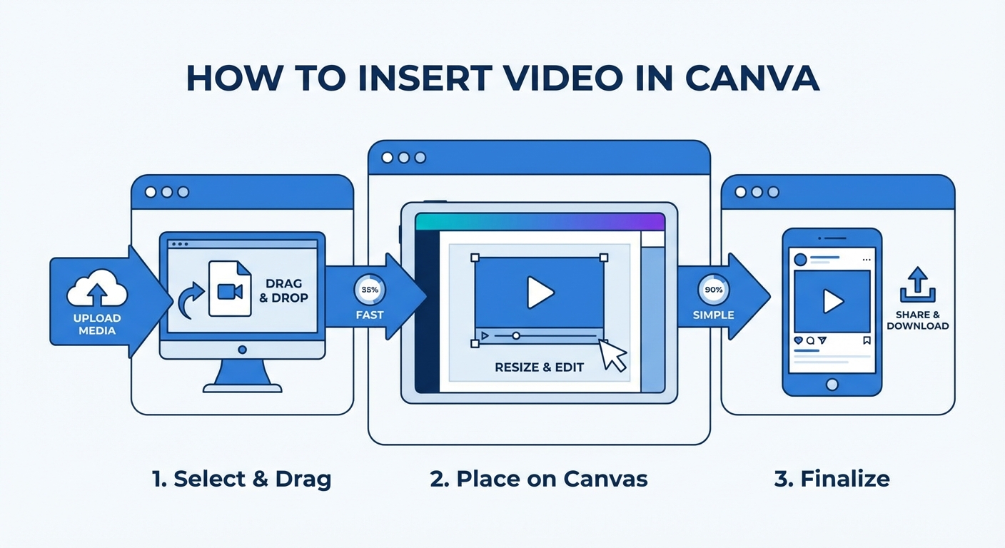 cách chèn video vào canva - illustration 1