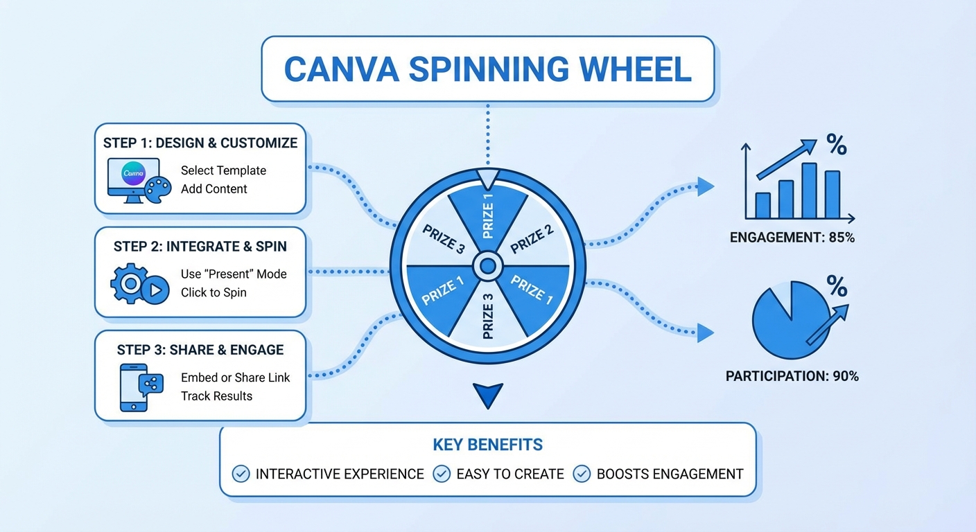 cách làm vòng quay may mắn trên canva - illustration 1
