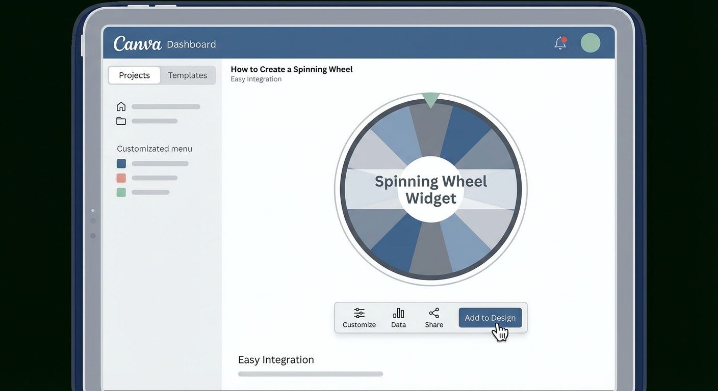 cách làm vòng quay may mắn trên canva - illustration 3