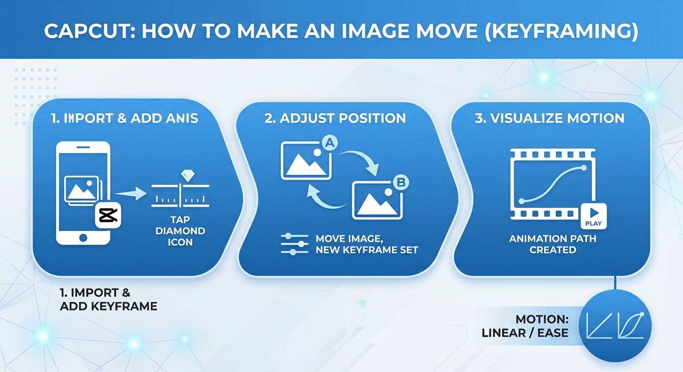 cách làm ảnh đi chuyển trong video capcut - illustration 1