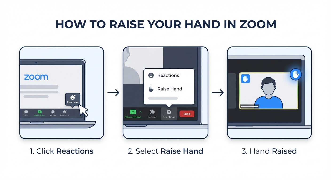cách giơ tay trong zoom - illustration 2