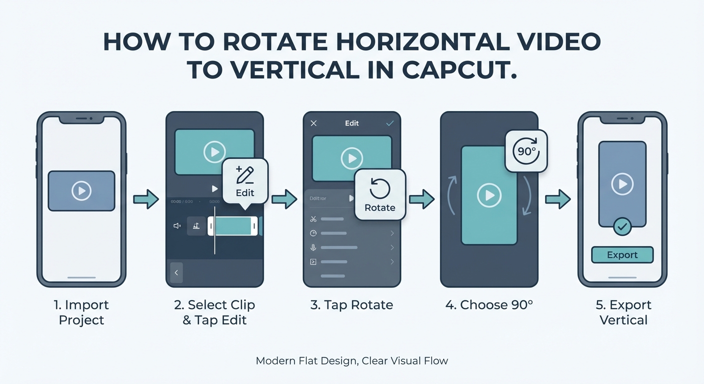 cách xoay video ngang thành dọc trên capcut - illustration 2