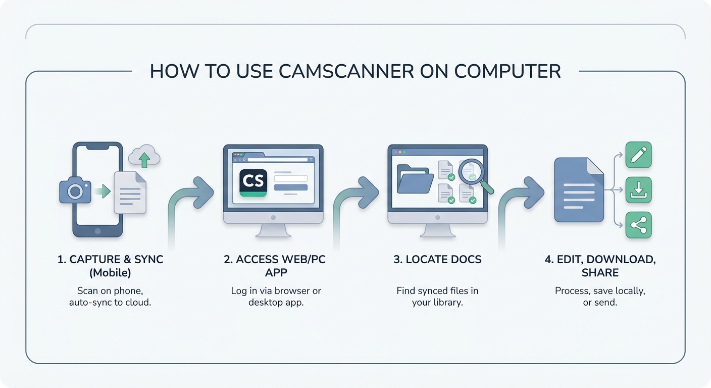 cách sử dụng camscanner trên máy tính - illustration 2