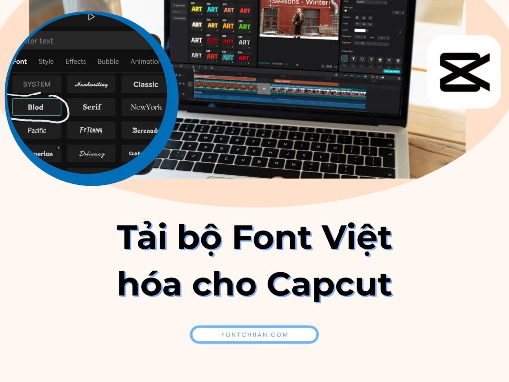 font chữ capcut tiếng việt đẹp - reference image