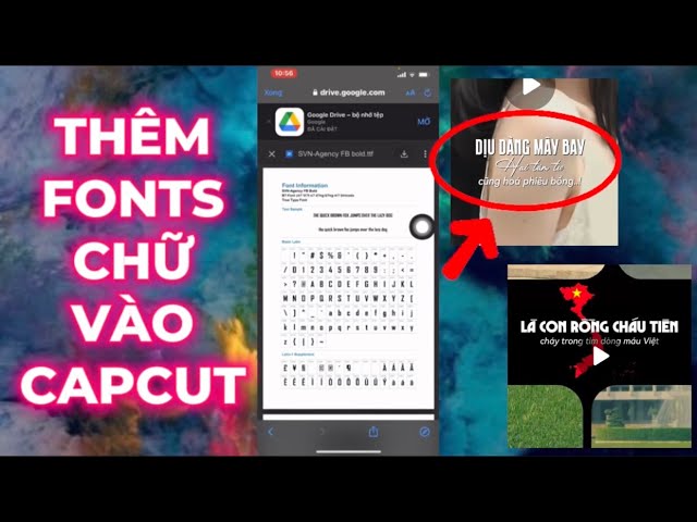 font chữ capcut tiếng việt đẹp - reference image