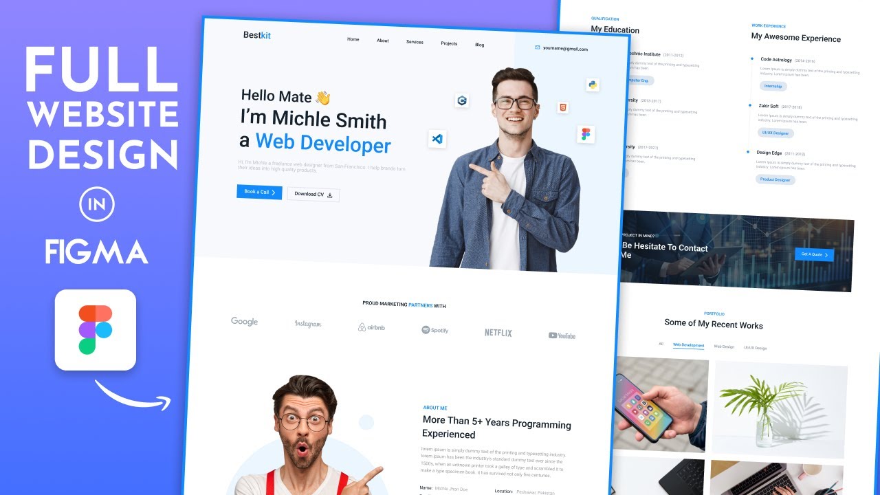 hướng dẫn sử dụng figma thiết kế giao diện web - reference image