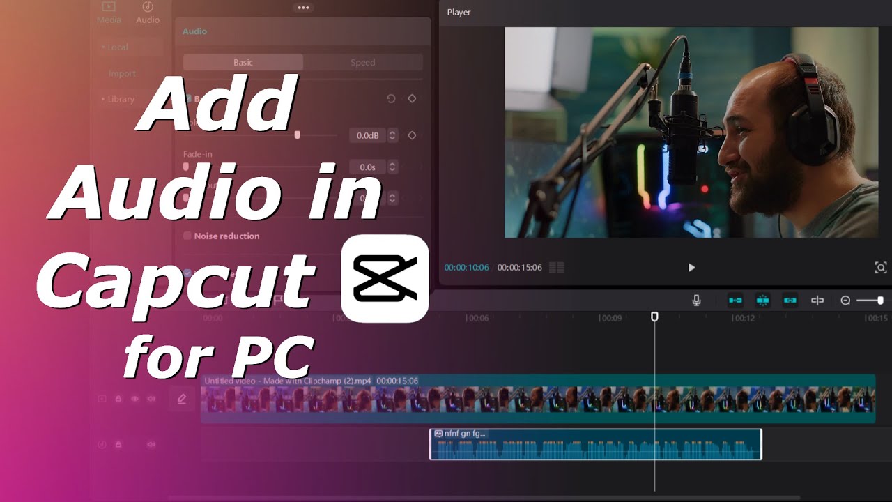 cách chèn âm thanh vào video capcut - reference image