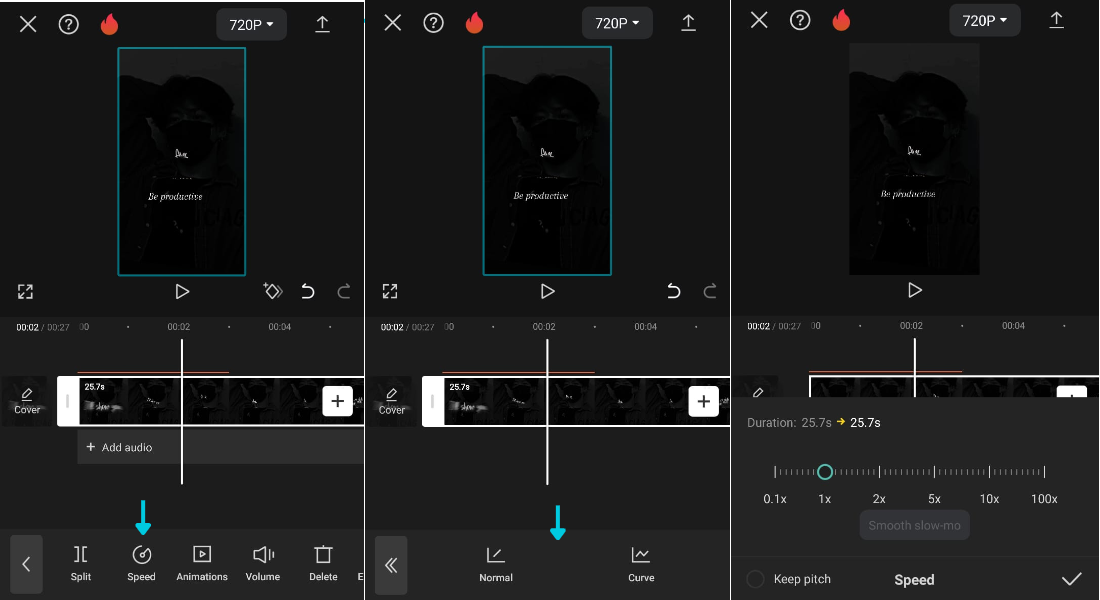 cách chèn âm thanh vào video capcut - reference image