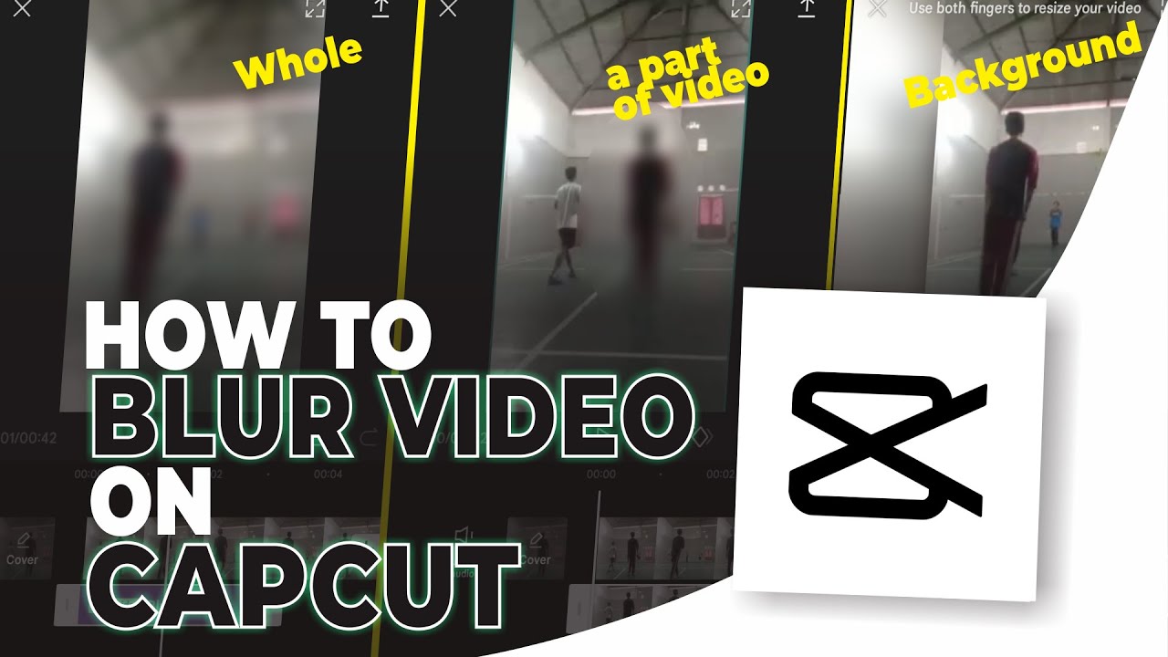 cách làm mờ ảnh trên capcut - reference image