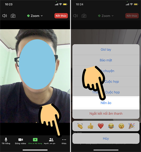 cách đổi hình nền trên zoom - reference image