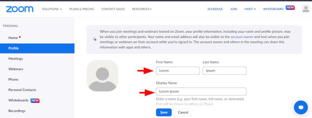 cách đổi tên trên zoom trên máy tính - reference image