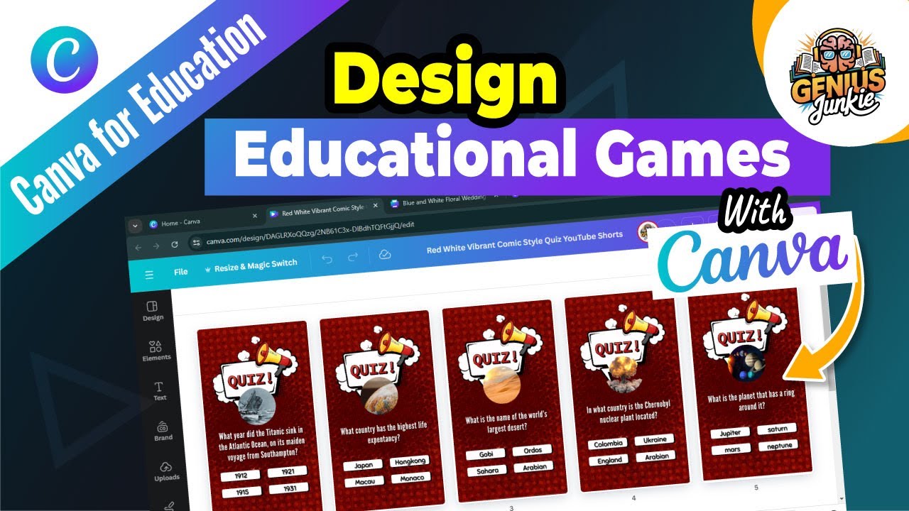 cách tạo trò chơi trên canva - reference image