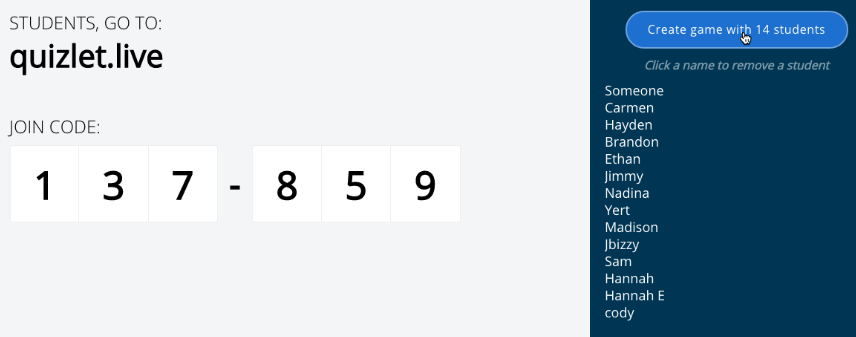 cách tạo trò chơi trên quizlet - reference image