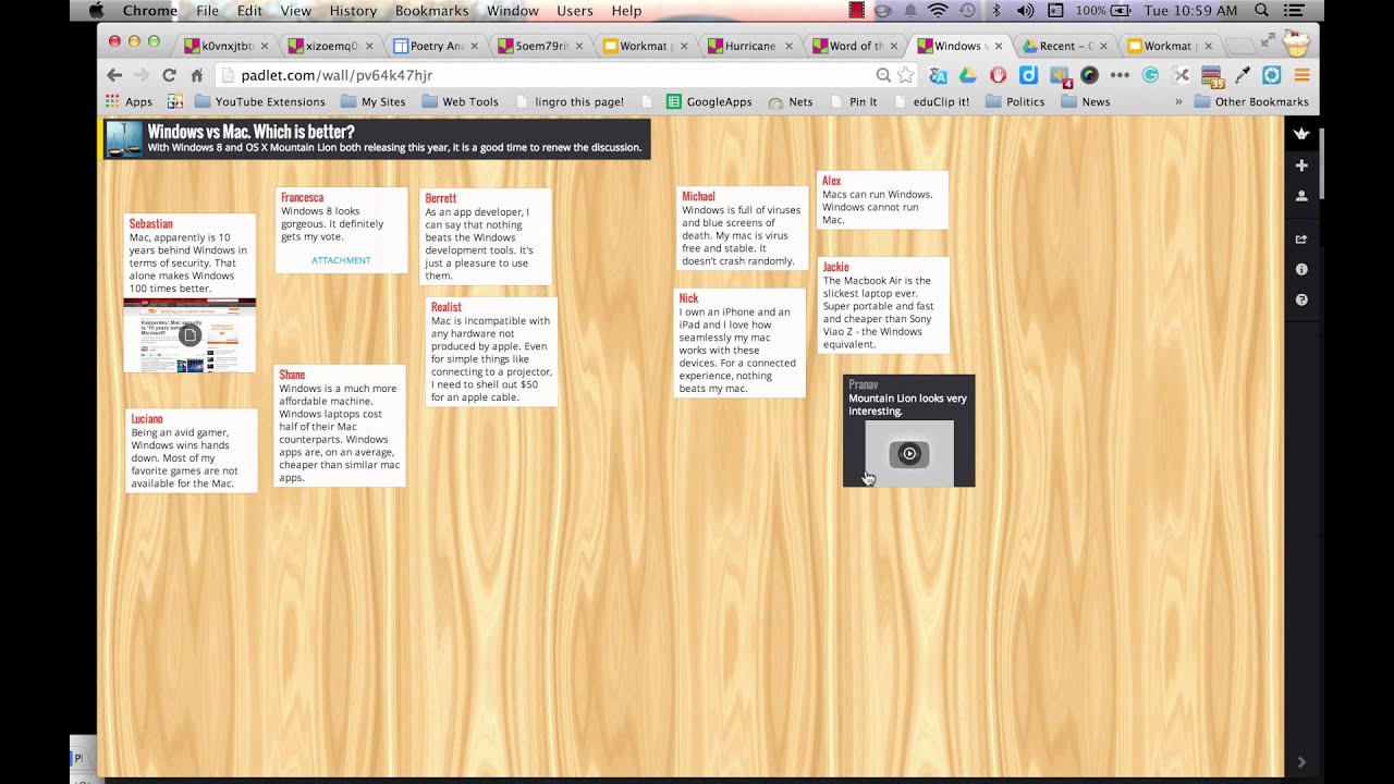 cách tạo padlet cho học sinh nộp bài - reference image