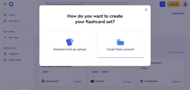 cách tạo trắc nghiệm trên quizlet - reference image