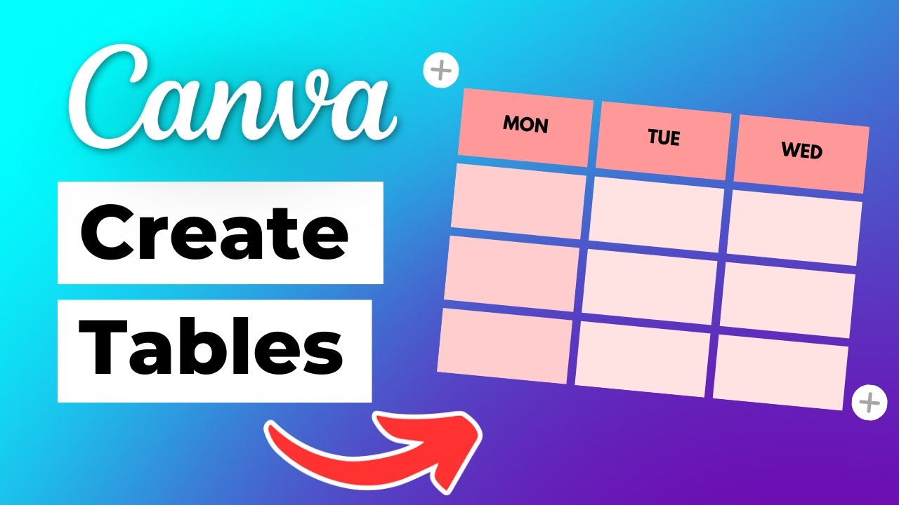 cách tạo bảng trong canva - reference image