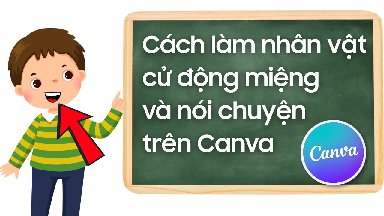 cách tạo nhân vật nói chuyện trong canva - reference image