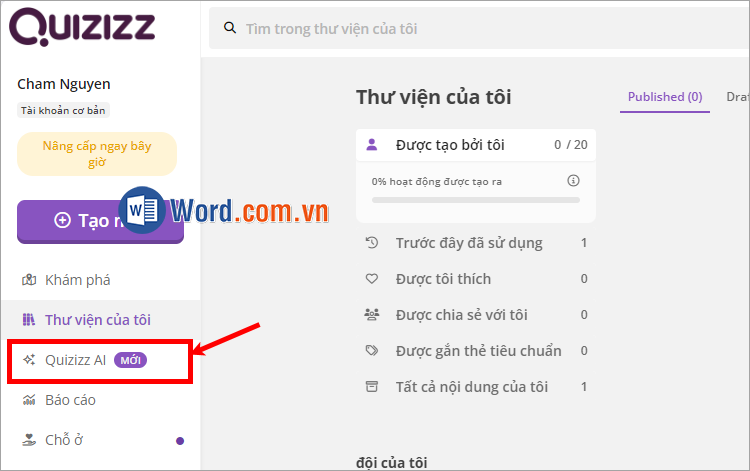 cách tạo quizizz từ file pdf - reference image