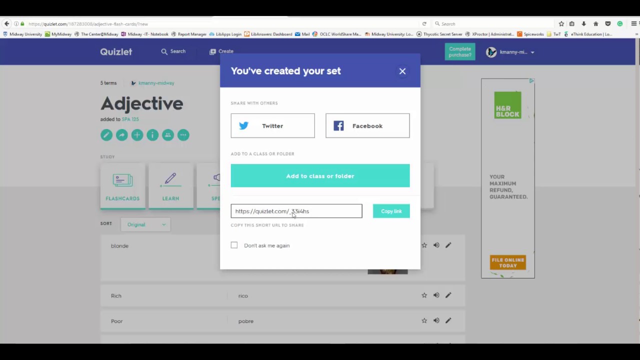 cách tạo quizlet từ file word - reference image