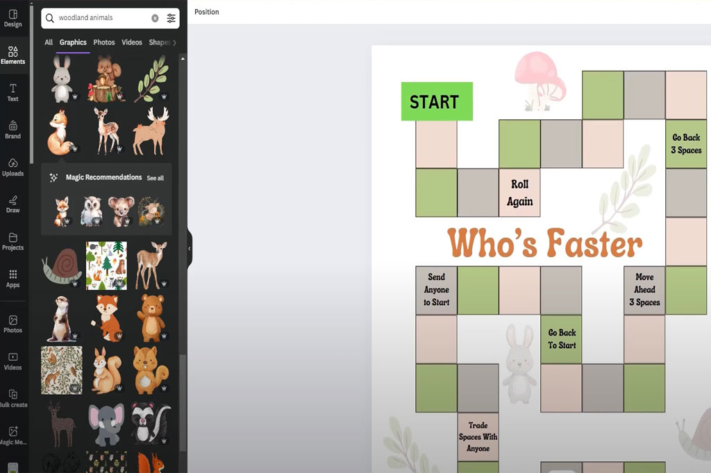 cách làm mini game trên canva - reference image