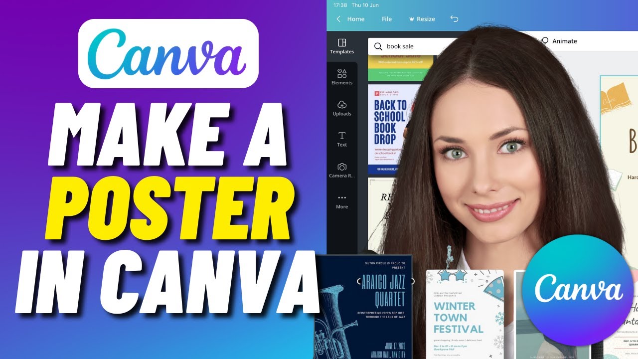 cách làm poster trên canva - reference image