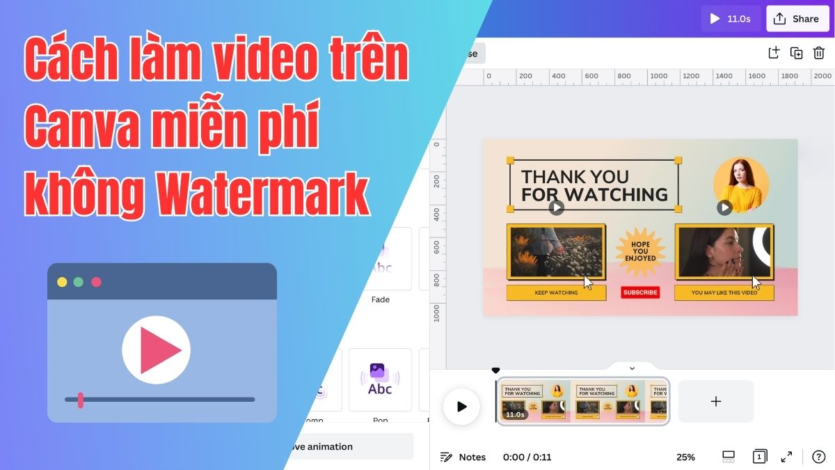 cách làm video trên canva - reference image