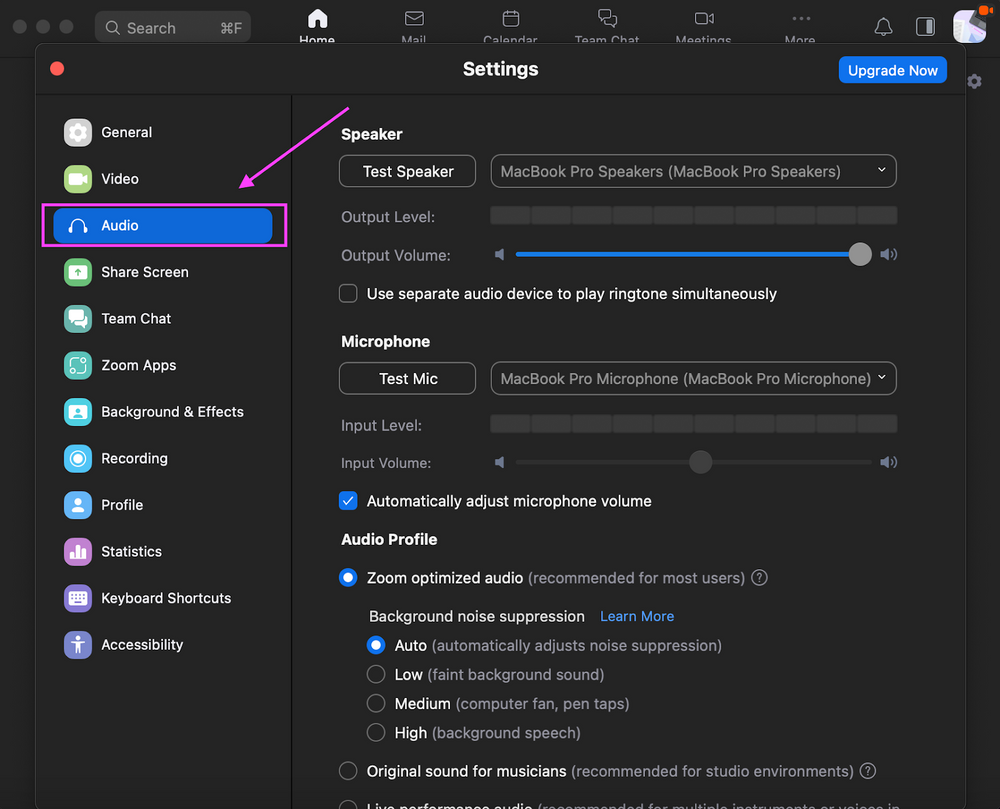 cách tắt mic trên zoom - reference image