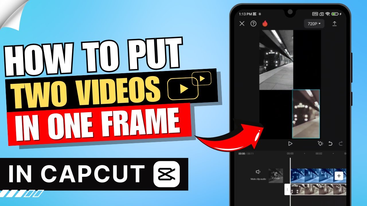 cách ghép 2 video vào 1 khung hình trên capcut - reference image