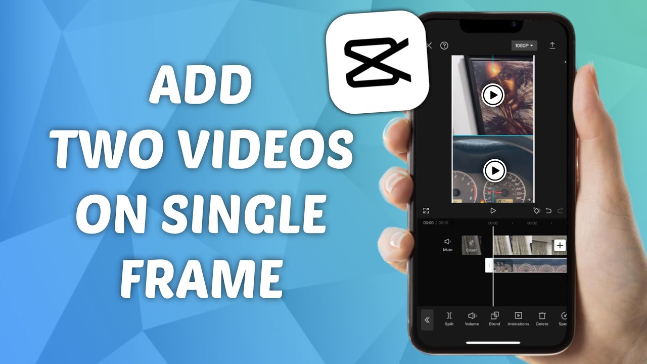 cách ghép 2 video vào 1 khung hình trên capcut - reference image