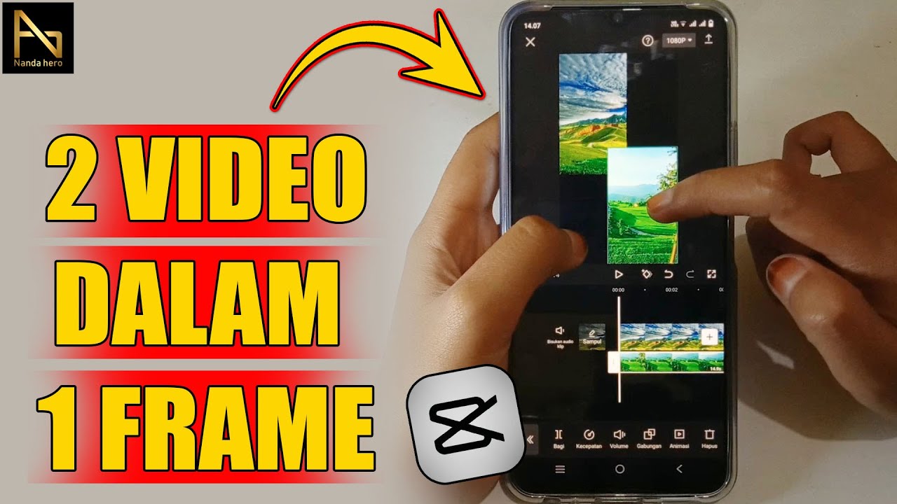 cách ghép 2 video vào 1 khung hình trên capcut - reference image