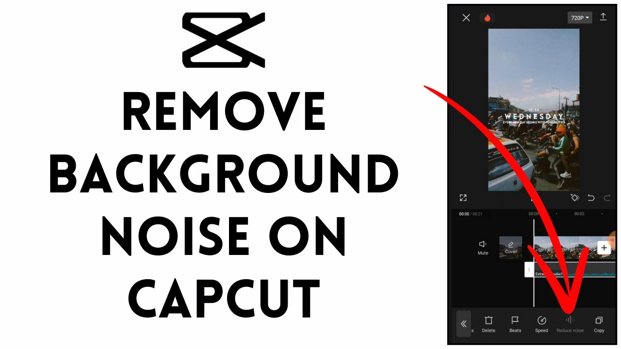 cách lọc tạp âm trong video bằng capcut - reference image