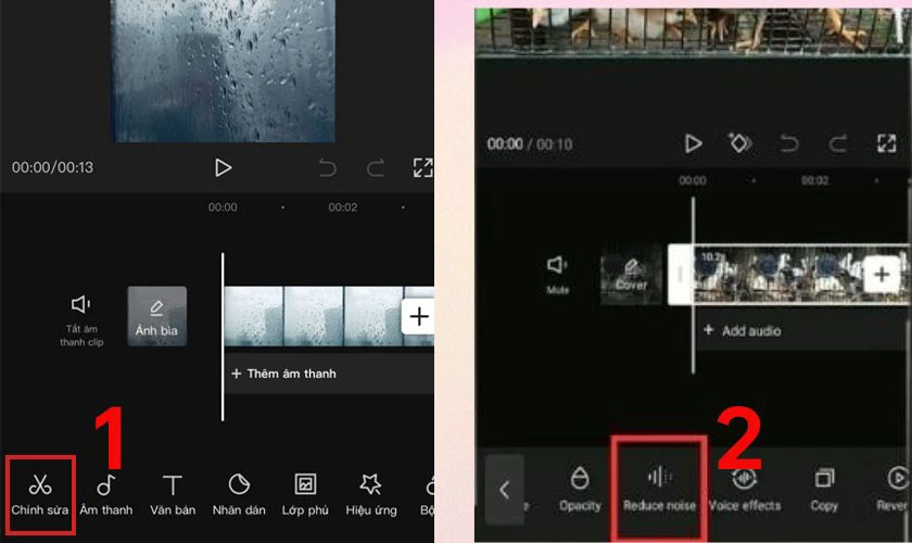 cách lọc tạp âm trong video bằng capcut - reference image