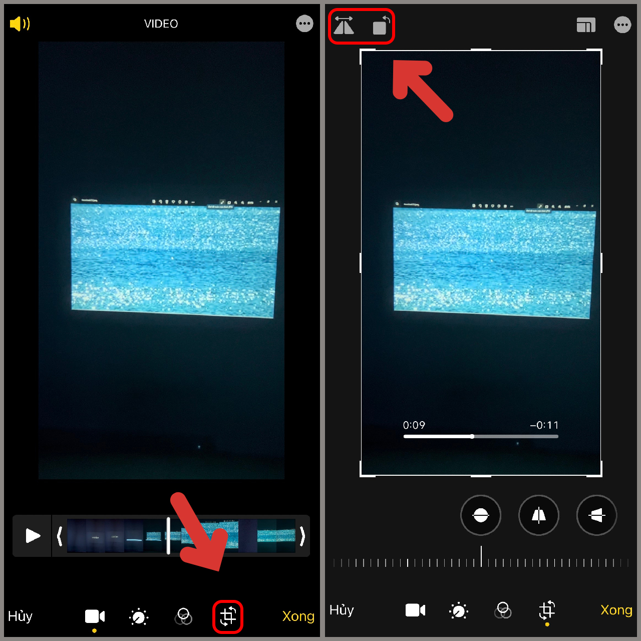 cách xoay video ngang thành dọc trên capcut - reference image