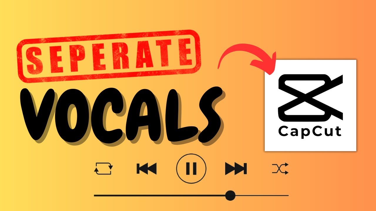 cách tách nhạc và lời trên capcut - reference image