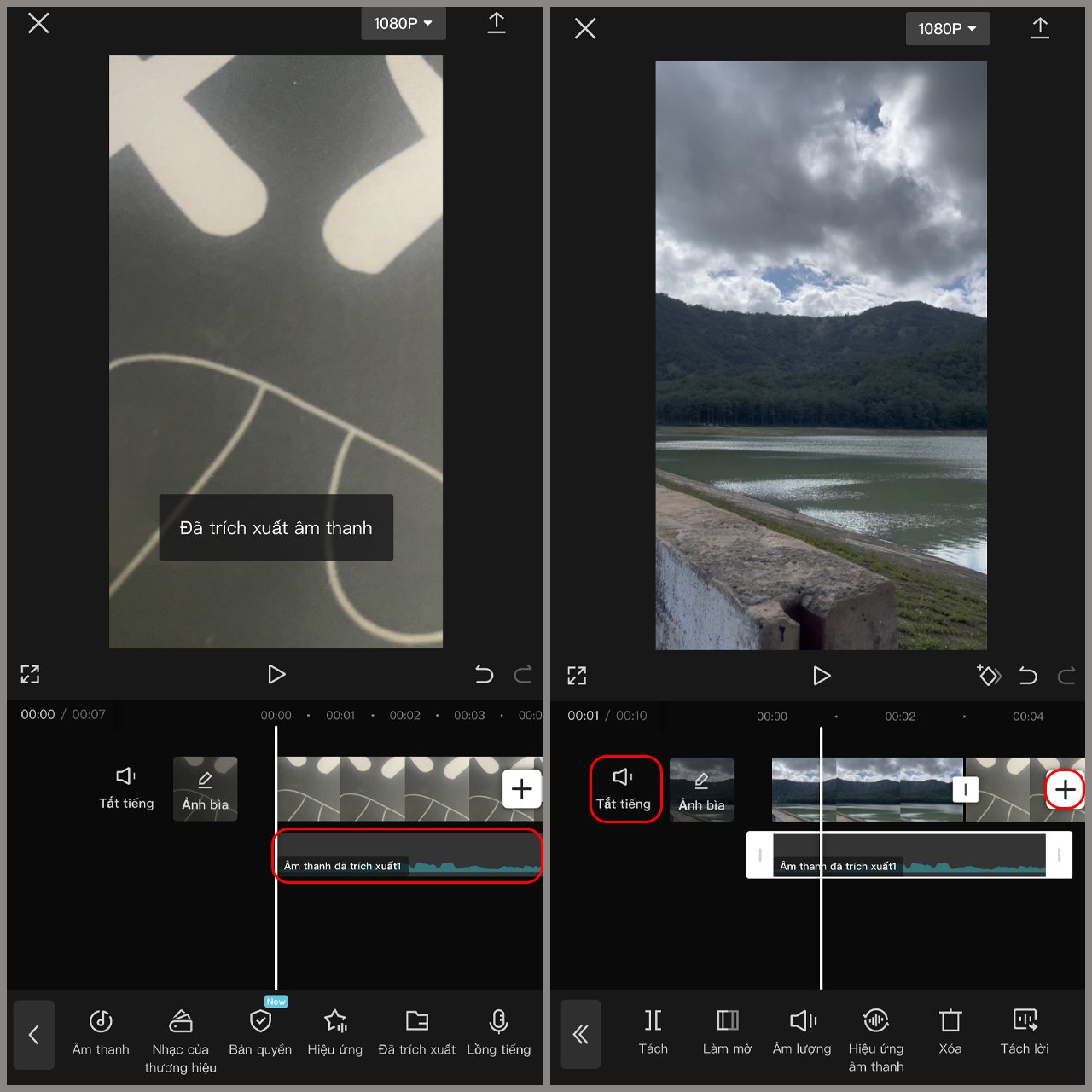 cách tách nhạc và lời trên capcut - reference image