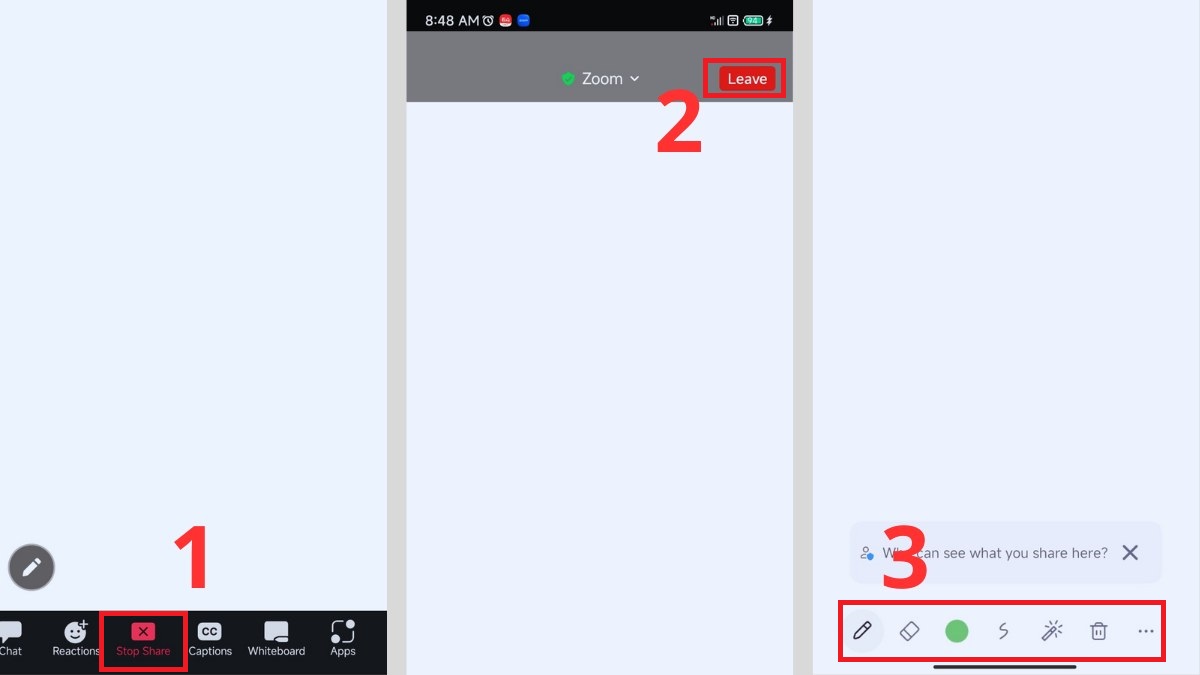 cách chia sẻ màn hình trên zoom - reference image