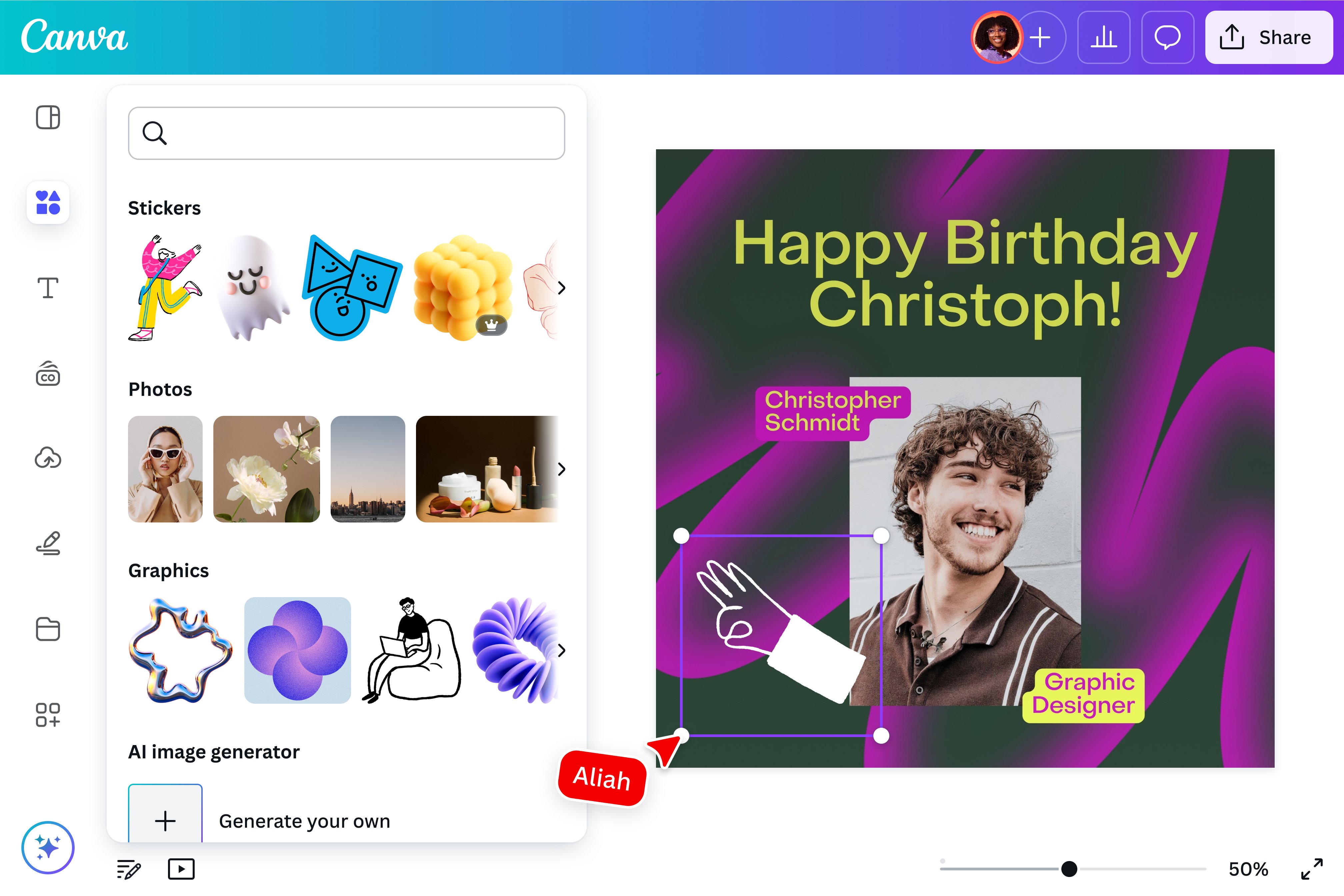 cách làm nét ảnh trên canva - reference image