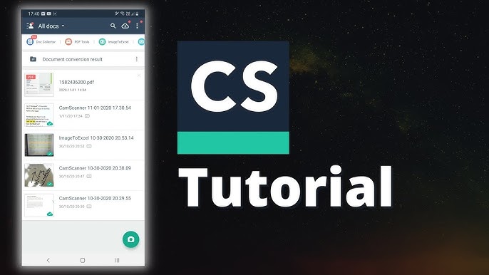 cách sử dụng camscanner trên máy tính - reference image