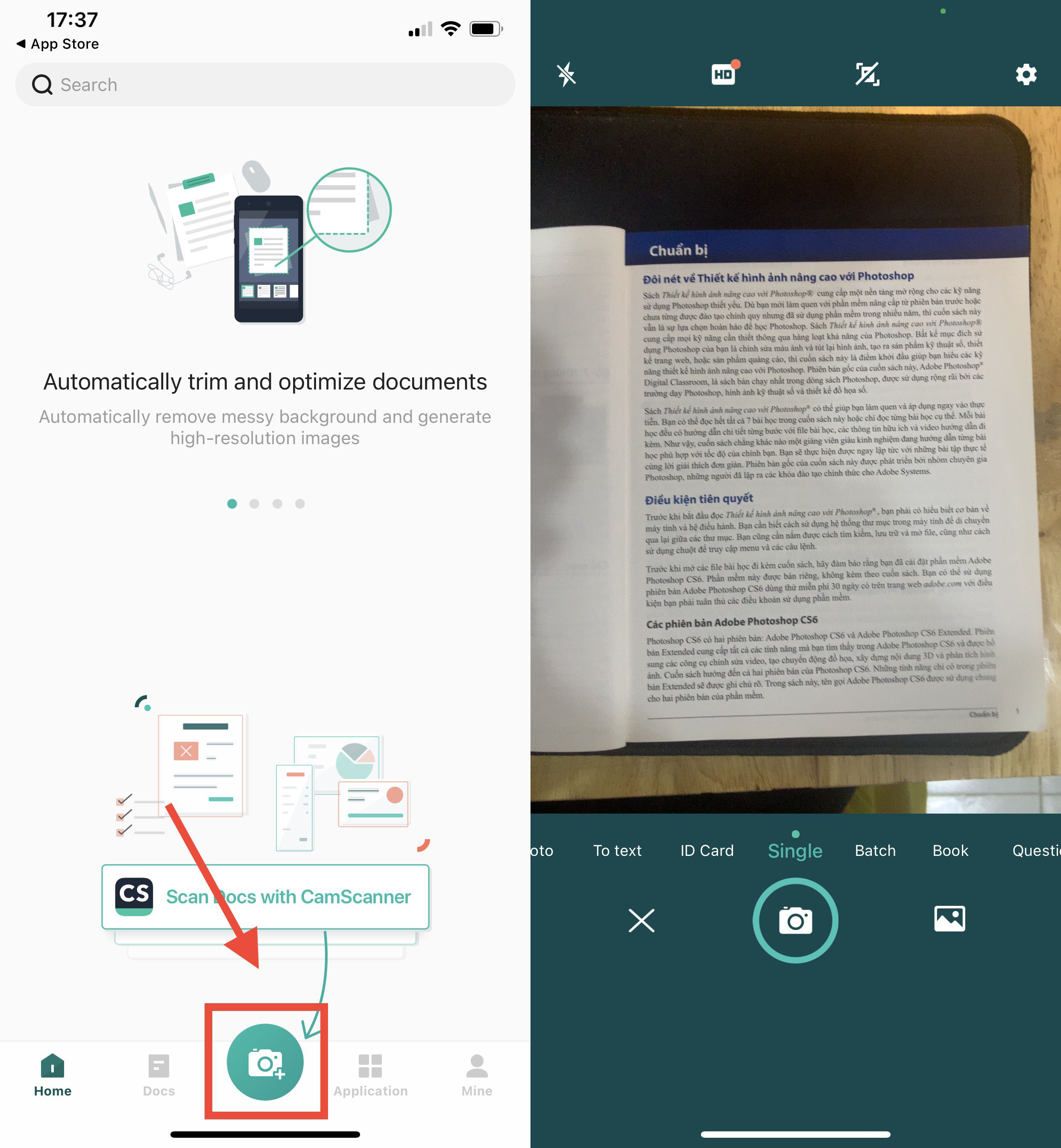 cách sử dụng camscanner trên điện thoại - reference image