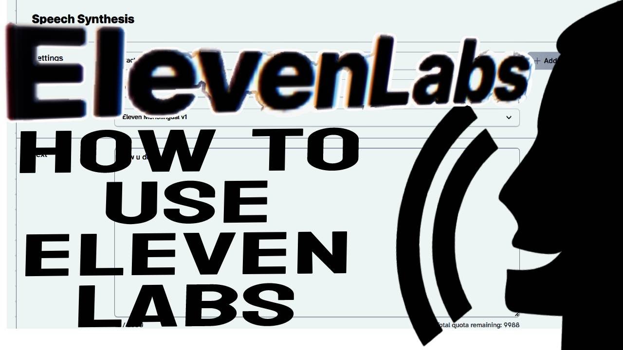 cách sử dụng elevenlabs - reference image